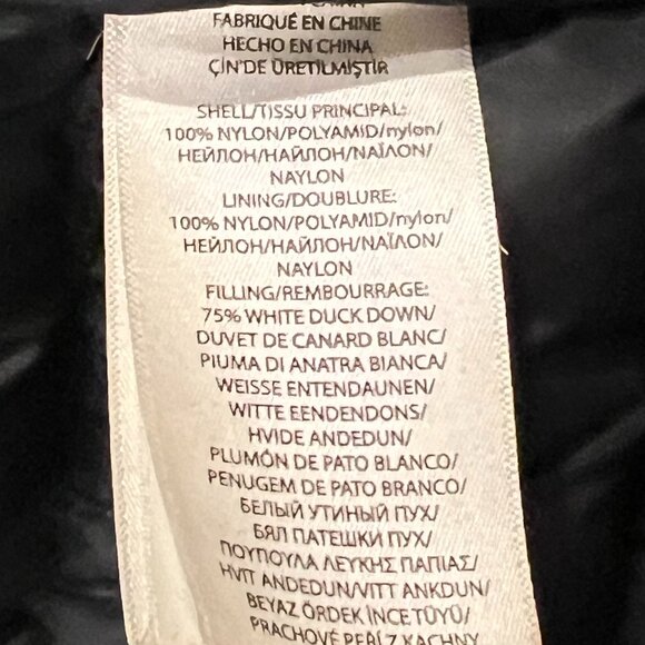 Polo Ralph Lauren Girls Down Puffer Jacket, Black, M 8-10 - Picture 4 of 11